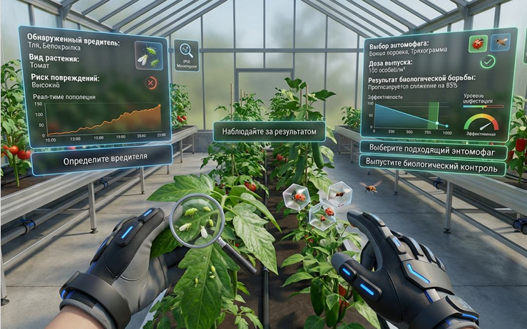 VR-практикум «Цветоводство и тепличные технологии» VR-практикум «Цветоводство и тепличные технологии»